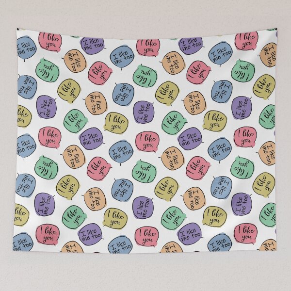 Item preview, I Like me too Speach Bubble Pattern designed and sold by CreativeDraws42.