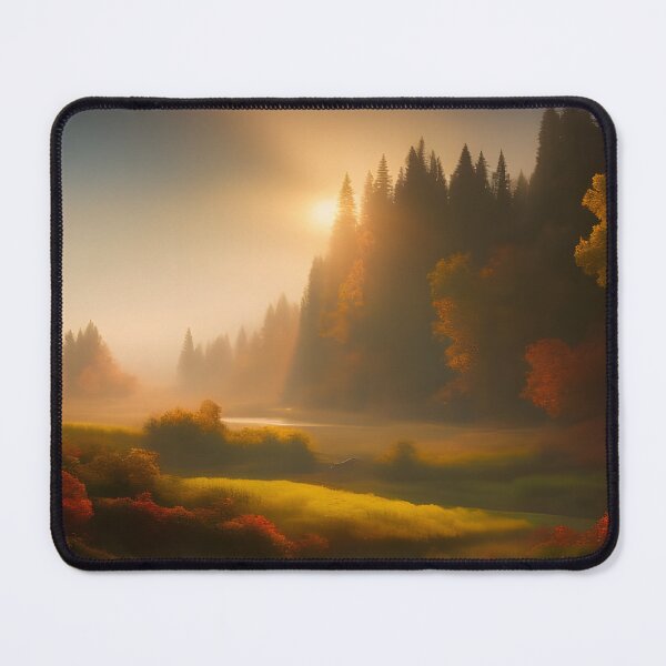 Item preview, Autumn Landscape in the Golden Hour designed and sold by DreamyEscapism.