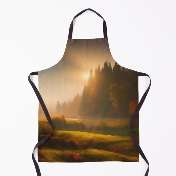Item preview, Autumn Landscape in the Golden Hour designed and sold by DreamyEscapism.