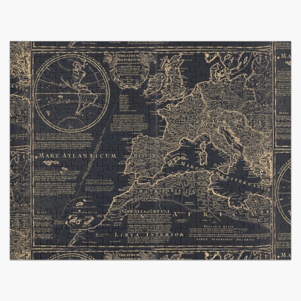 Artikel-Vorschau von Römisches Reich Vintage Karte. Alte leuchtende Karte von Rom, Italien, designt und verkauft von Travel Kingdom.