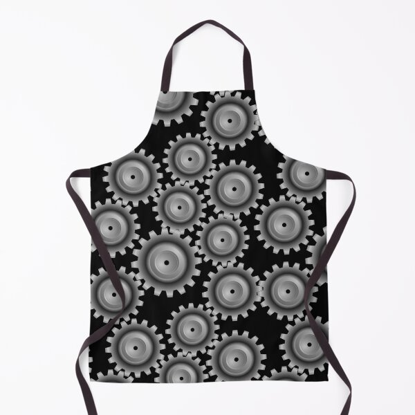 Item preview, Gray Gears Pattern designed and sold by BartholGraphics.