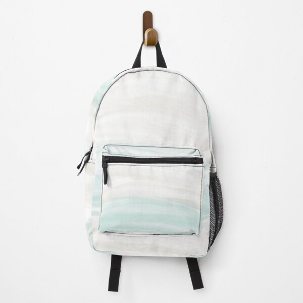 Item preview, Beach Beige and Aqua Digital Oil Brush Design designed and sold by melissa-abbott.