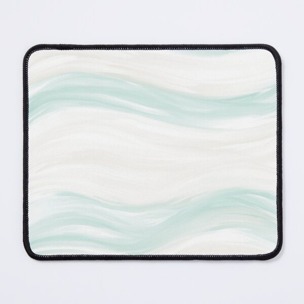 Item preview, Beach Beige and Aqua Digital Oil Brush Design designed and sold by melissa-abbott.
