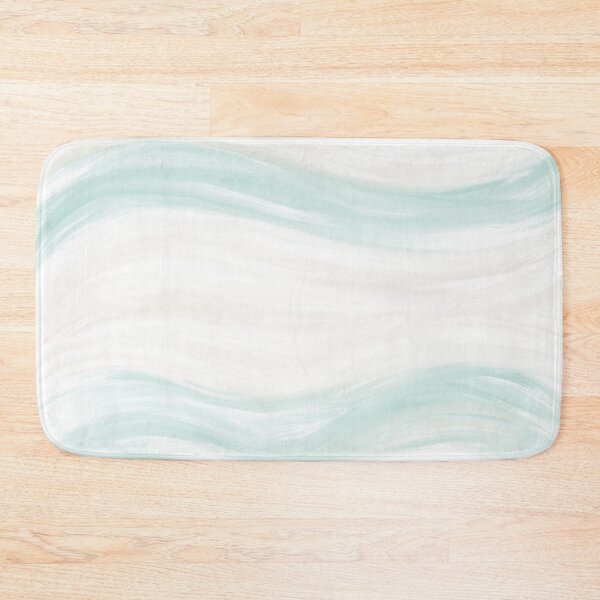 Item preview, Beach Beige and Aqua Digital Oil Brush Design  designed and sold by melissa-abbott.