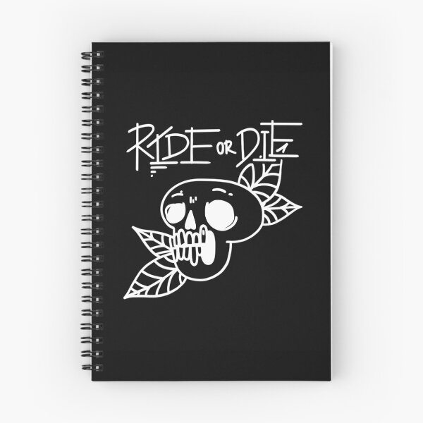 Item preview, Ride or Die Skull designed and sold by HiyaGaia.
