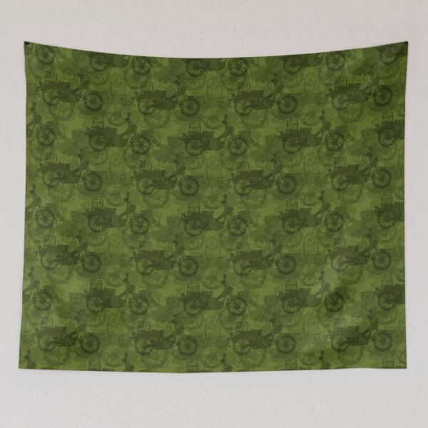Item preview, Postie Bike Camo (Jungle) designed and sold by Michael Comfort.