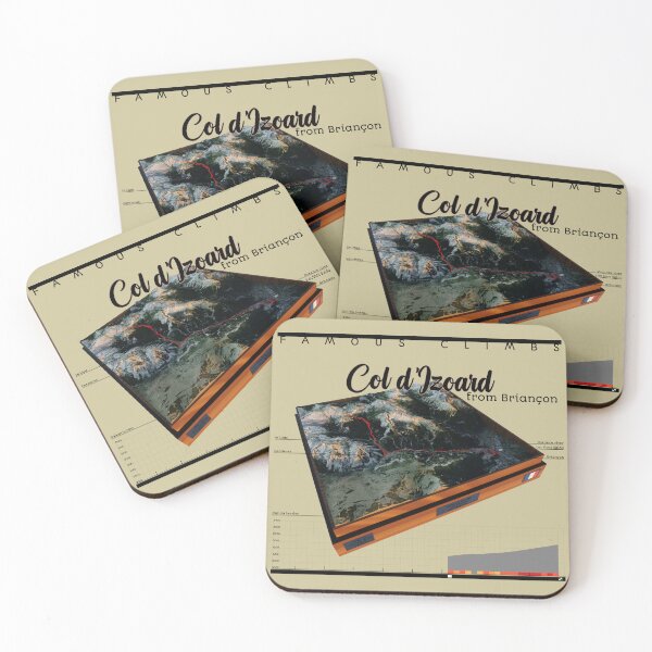 Item preview, FAMOUS CLIMBS - Col d'Izoard - from Briançon designed and sold by André Cremers.