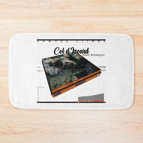 Item preview, FAMOUS CLIMBS - Col d'Izoard - from Briançon designed and sold by André Cremers.
