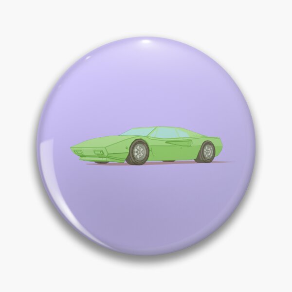 Item preview, Green Vaporwave Sportscar designed and sold by Gravedrinker.