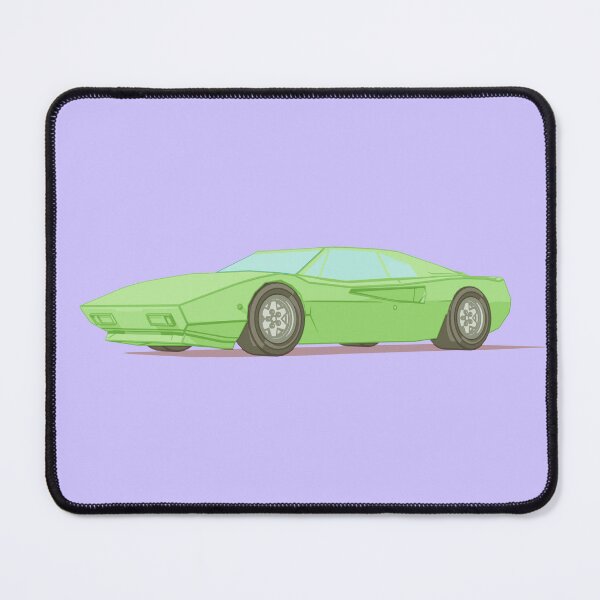 Item preview, Green Vaporwave Sportscar designed and sold by Gravedrinker.