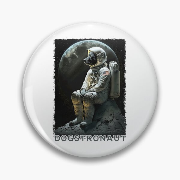 Item preview, Dogstronaut, Cool Quirky and Cute Dog Astronaut Design designed and sold by Proverbial Wisdom Design.