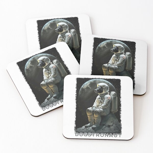 Item preview, Dogstronaut, Cool Quirky and Cute Dog Astronaut Design designed and sold by Proverbial Wisdom Design.