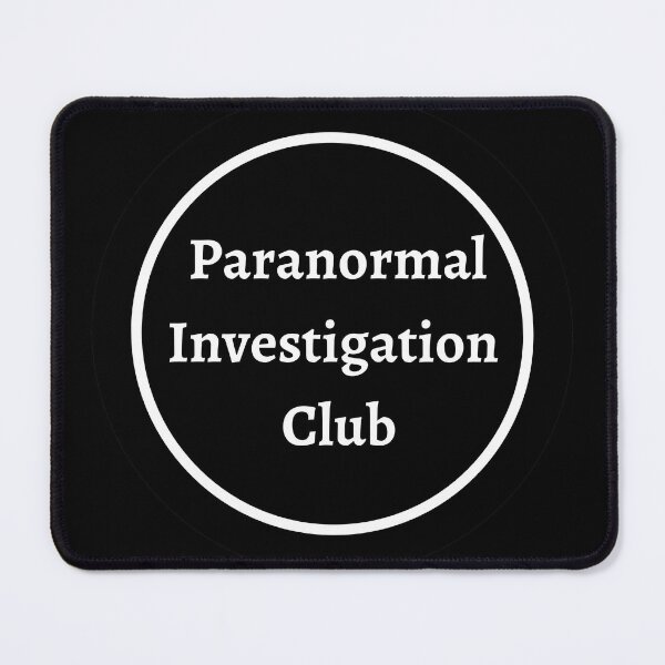 Item preview, Paranormal Investigation Club black and white designed and sold by DemonicGloom.