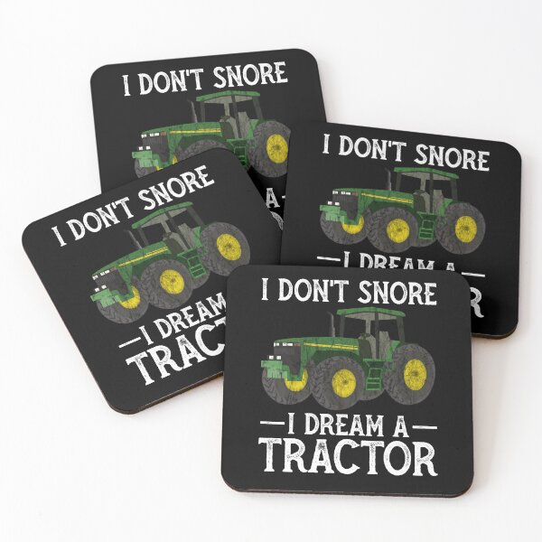 Item preview, I Don't Snore I Dream I'm a Tractor Funny Farmer Dad designed and sold by cimibaka25.