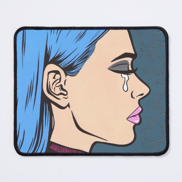Item preview, Turtleneck Crying Comic Girl designed and sold by turddemon.