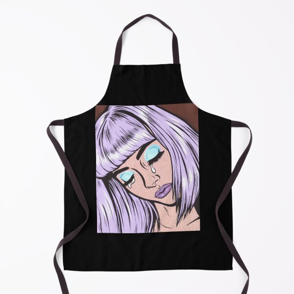 Item preview, Lilac Bangs Crying Comic Girl designed and sold by turddemon.