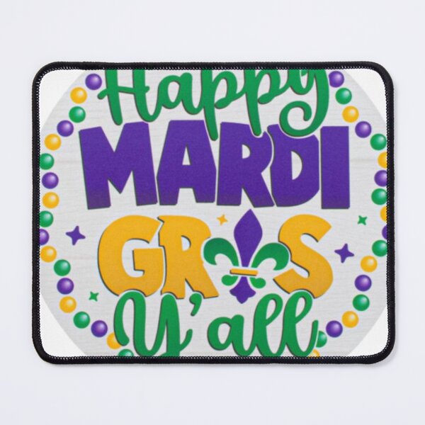 Item preview, Feast, Folly, and Fun: A Mardi Gras T-Shirt" designed and sold by Yassinedinno.