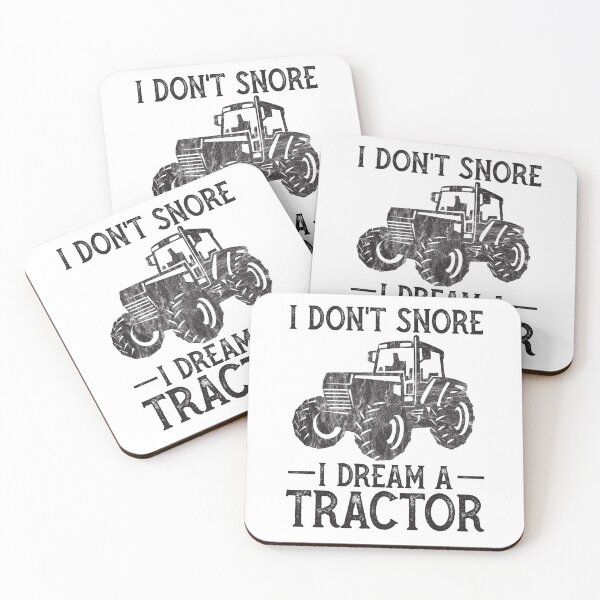 Item preview, I Don't Snore I Dream I'm a Tractor Funny Farmer Dad designed and sold by cimibaka25.