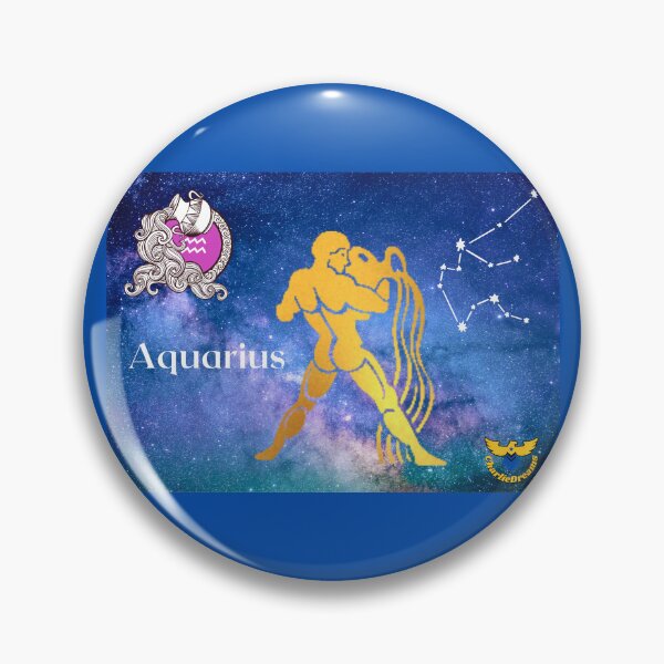 Item preview, Aquarius Zodiac sign T-shirt and more designed and sold by CharlieDreams.