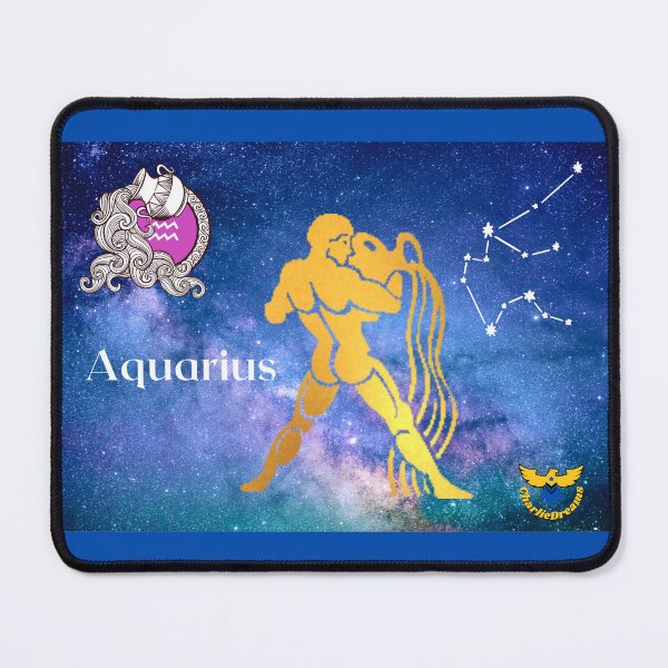 Item preview, Aquarius Zodiac sign T-shirt and more designed and sold by CharlieDreams.
