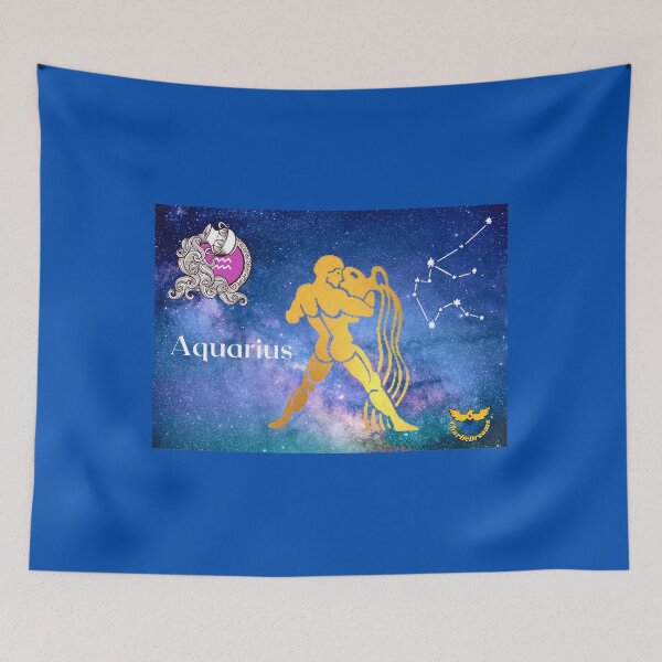 Item preview, Aquarius Zodiac sign T-shirt and more designed and sold by CharlieDreams.