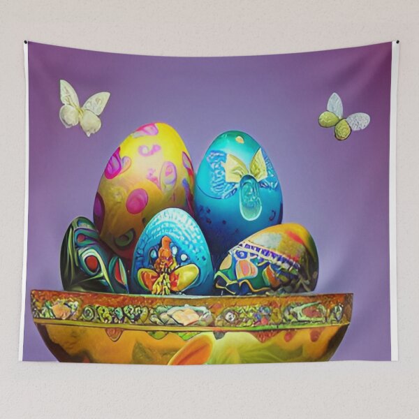 Item preview, Easter Eggs and Butterflies designed and sold by DreamingAwake1.