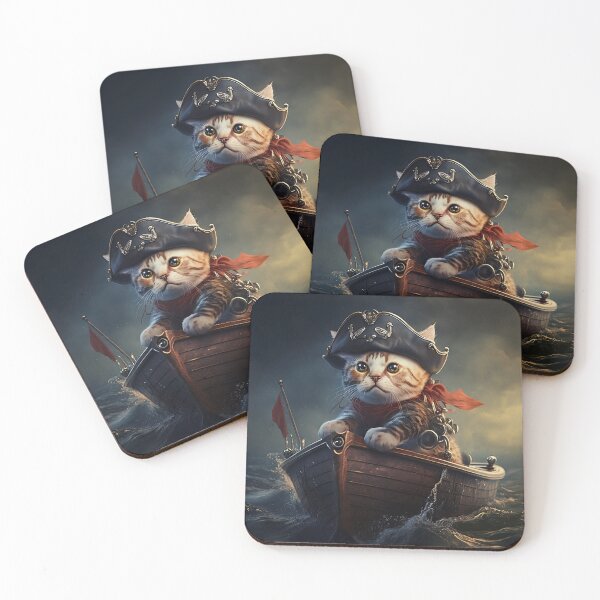 Item preview, CaptainKitty designed and sold by DrakiceyArt.