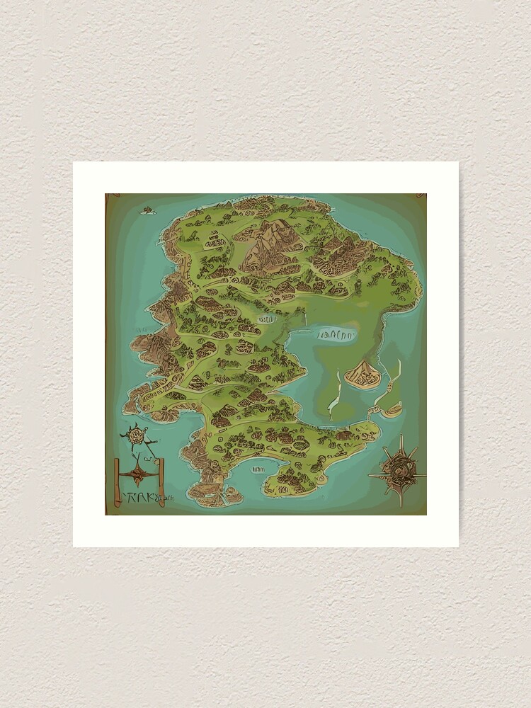 Elven Rogue on X: Small piece of some map, for some game