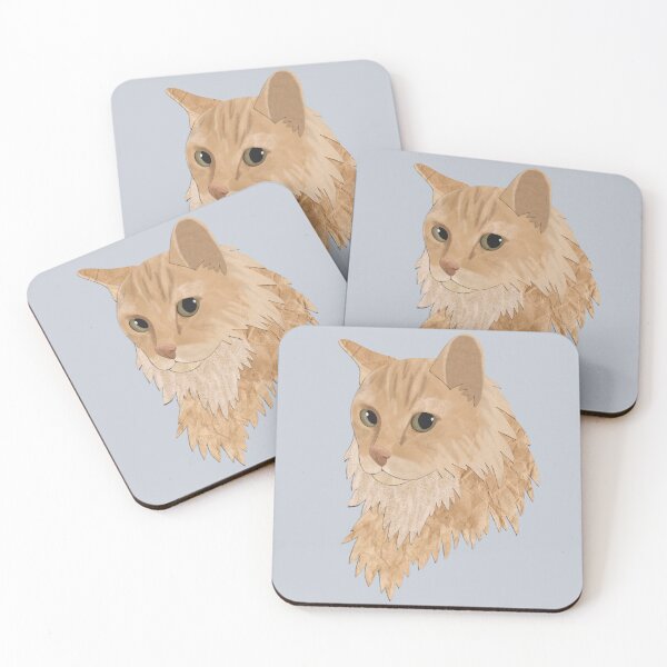 Item preview, Fritz the orange cat  designed and sold by BlackSquirrelCC.