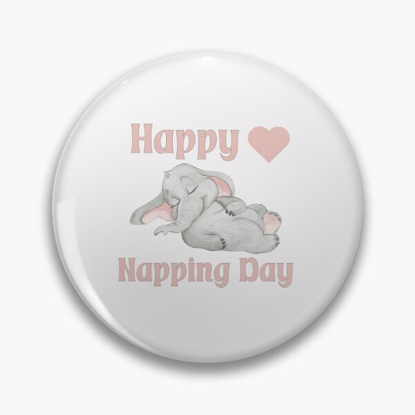 Item preview, Happy Napping Day  designed and sold by HappyLifeCreate.