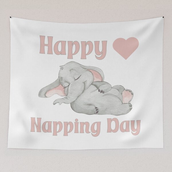 Item preview, Happy Napping Day  designed and sold by HappyLifeCreate.