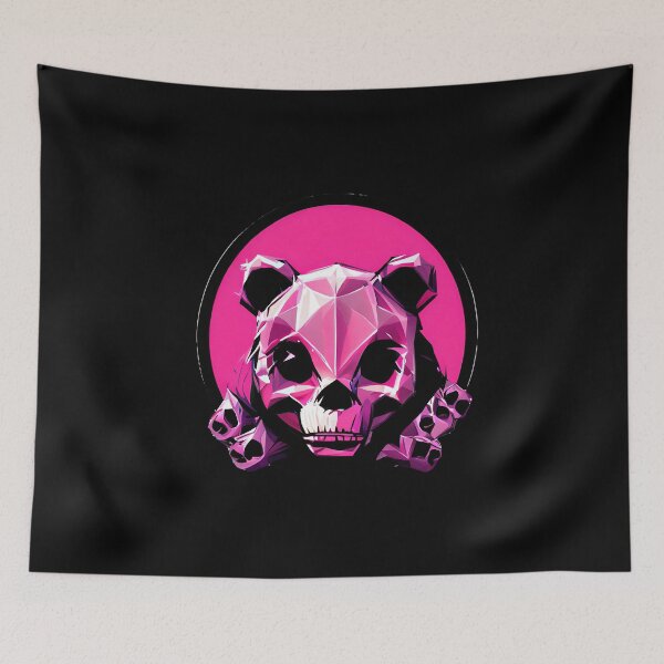 Item preview, Gangsta magenta teddy bear fighter designed and sold by Goatonfire.