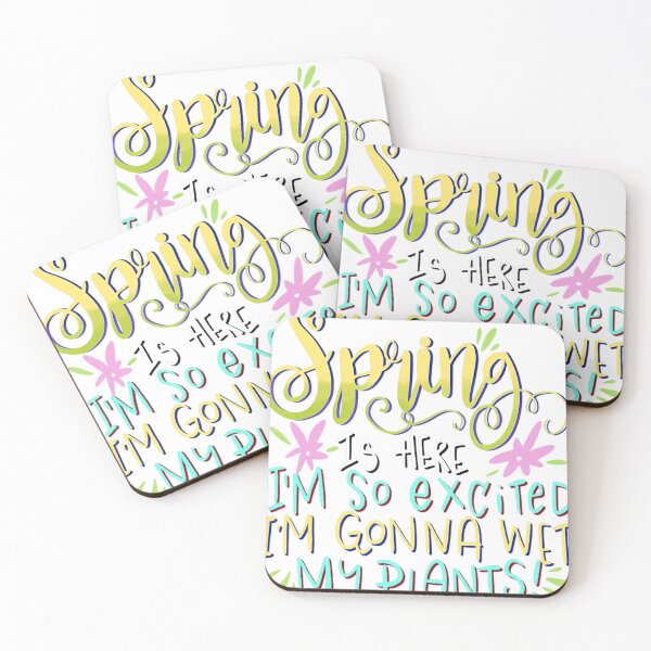Item preview, Spring is Here So Excited I'm Gonna Wet my Plants  designed and sold by sicotmehrias.