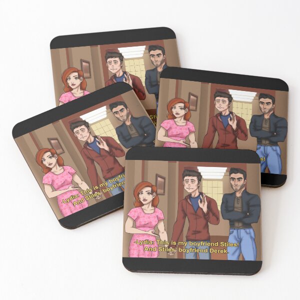 Item preview, Lydia's boyfriend Stiles' boyfriend Derek designed and sold by doughritosenpai.