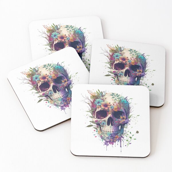 Item preview, Skull Flower 11 designed and sold by VectorVisions.
