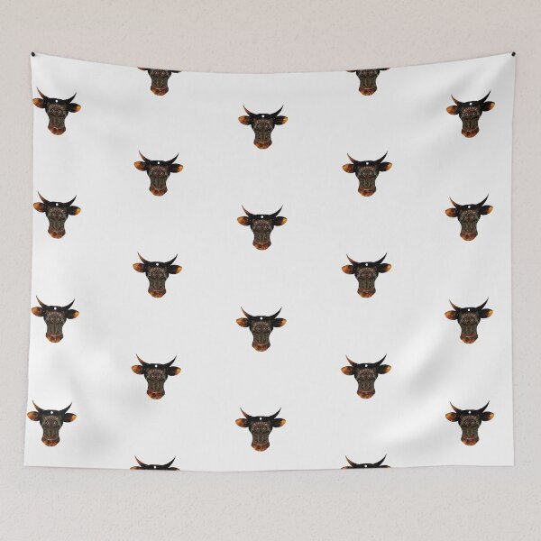 Item preview, copy of copy of copy of copy of copy of copy of copy of copy of christmas highland cow mooie christmas farm designed and sold by Sophistical.