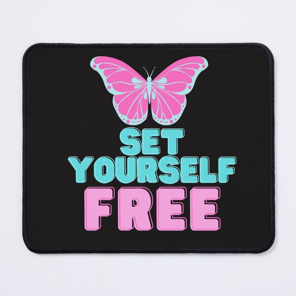 Item preview, SET YOURSELF FREE CUTE DESIGN designed and sold by motivationhood.