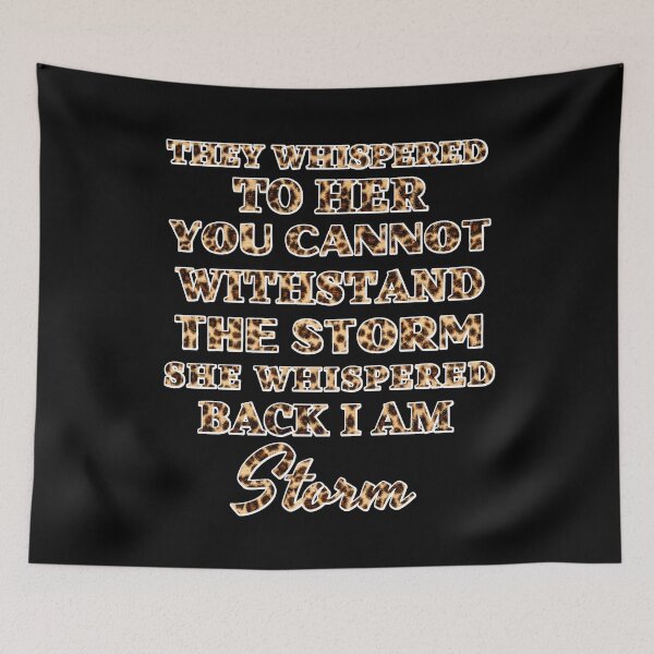 Item preview, I am The Storm Juneteenth Black History Month Women Girls designed and sold by MacAndMoose.