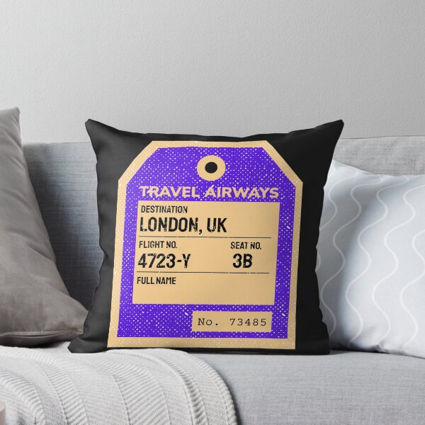 Item preview, Vintage Retro Travel to London, UK ticket stub travel gifts travel t-shirt T-Shirt Sticker designed and sold by hawa0508.