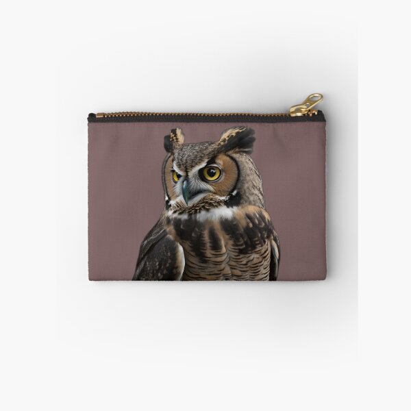 Item preview, Great Horned Owl Portrait  designed and sold by PharaohofSedona.