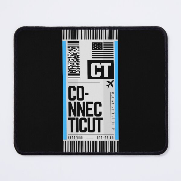 Item preview, CONNECTICUT CT - Traveler Tag US state of Connecticut designed and sold by LeddsoDello.