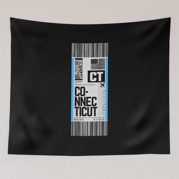 Item preview, CONNECTICUT CT - Traveler Tag US state of Connecticut designed and sold by LeddsoDello.