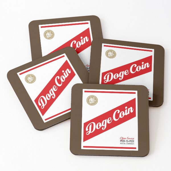 Item preview, Dogecoin Beer Label designed and sold by jeffsmoll.