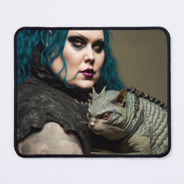 Item preview, Girl holding strange pet designed and sold by Simone Davino.