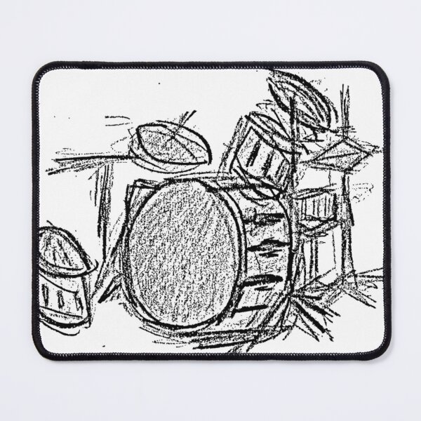 Item preview, drumset style print designed and sold by JureUjdur.