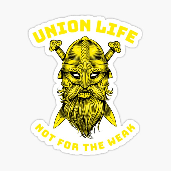 Aperçu de l'œuvre Viking Union Life Pas pour les faibles GY créée et vendue par TeamsterLife.