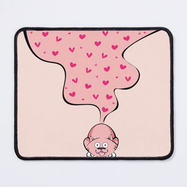 Item preview, Hand-drawn Digital Art. Fun Cat' Story. Pink Dreams designed and sold by DigiPicStock.