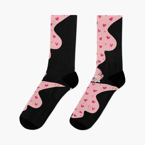 Item preview, Hand-drawn Digital Art. Fun Cat' Story. Pink Dreams designed and sold by DigiPicStock.