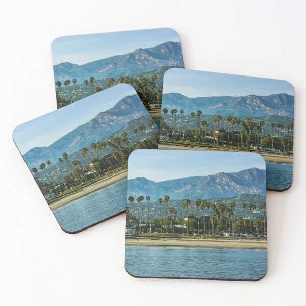 Item preview, Santa Barbara California Palm Fringed Beachfront designed and sold by Georgia Mizuleva.