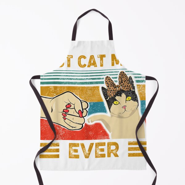Item preview, Vintage Best Cat Mom Ever Fist Bump designed and sold by arleetiiuc.